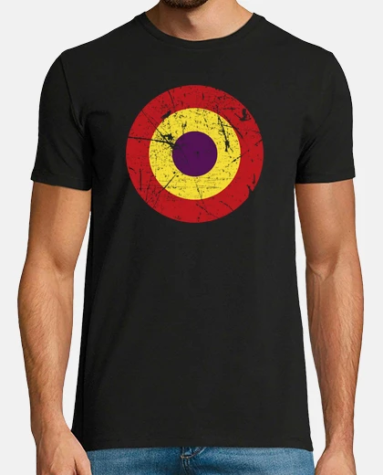 T-shirt repubblica cerchio usurato