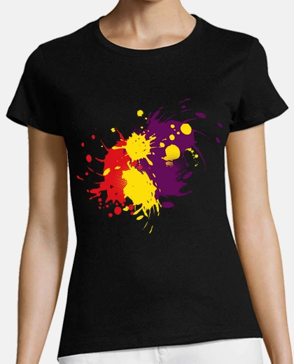 T-shirt republic - flag patches (woman)