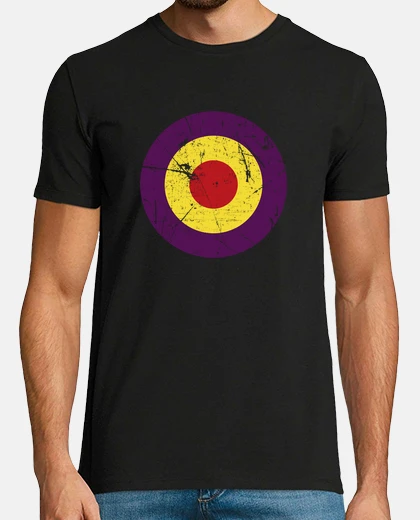 Tee-shirt république cercle inverse porté (homme)