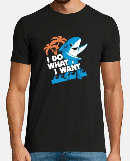 Tee-shirt requin gauche, je fais ce que je veux