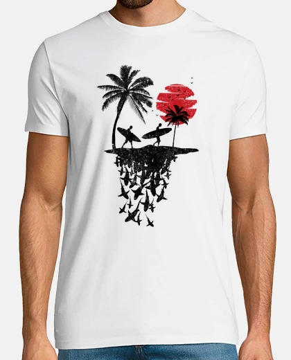 Tee-shirt requins des îles