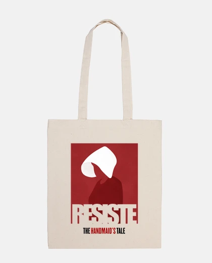 Bolsa RESISTE - El Cuento de la Criada - Bolsa tela 100% algodón