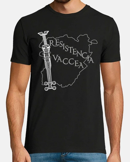 Camiseta Resistencia vaccea n.º 2, para fondo oscuro