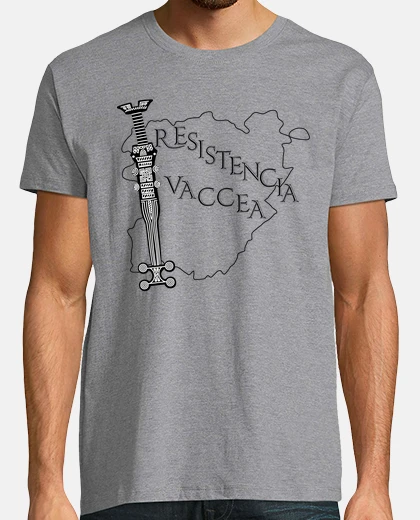 T-shirt resistenza vaccea n ° 2, per sfondo chiaro