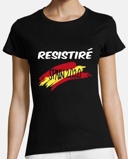 Playera Resistiré Spain 2020 Covid19