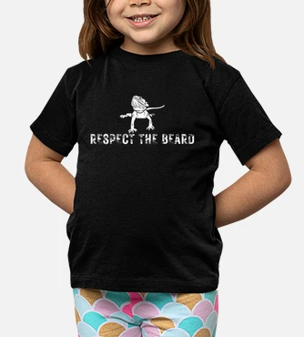 Respect The Beard T Shirt Funny Bearded Dragon T-Shirt