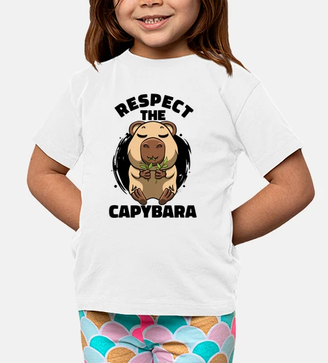 Abbigliamento Respect The Capybara Lover Rodent Cute