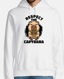Respect The Capybara Lover Rodent Cute