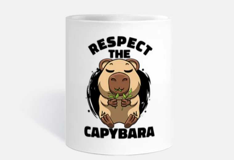 Mug respecte le capybara love r rongeur mig