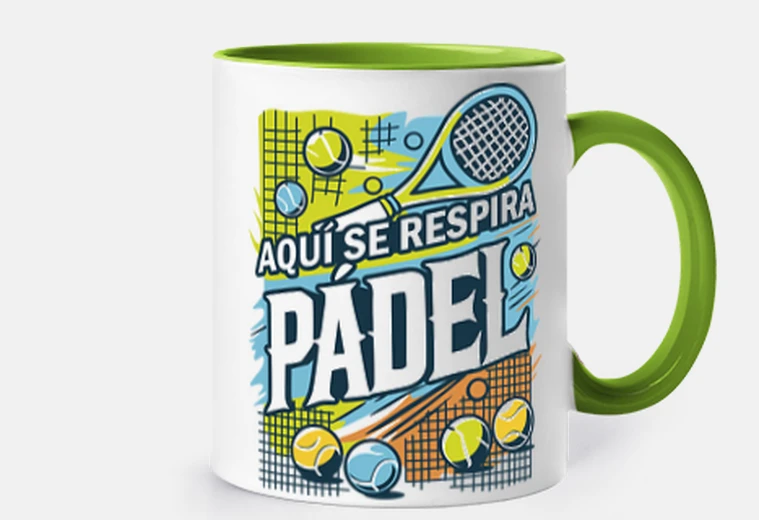 Tazza respiri paddle tennis