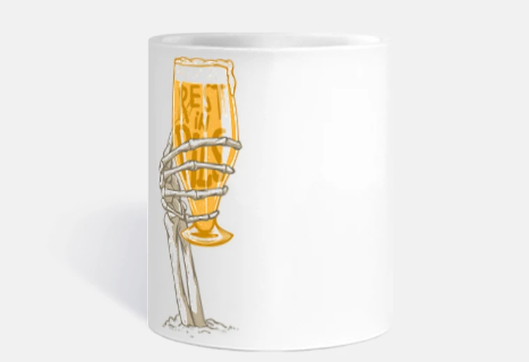 Cup rest in pils