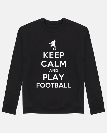 Sweat reste calme et joue au football
