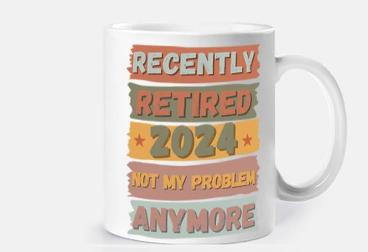 Cup RETIRED 2024 RETIREMENT GIFT