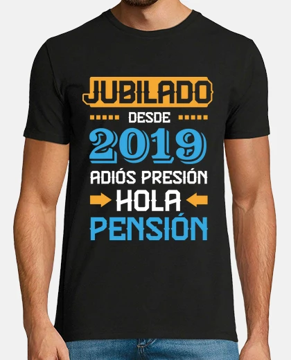 T-shirt retired since 2019, goodbye pressure hi pension