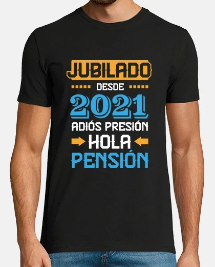 T-shirt retired since 2021, goodbye pressure hello pension