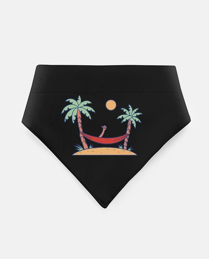Mascotas retirement vacation cool hammock palm t