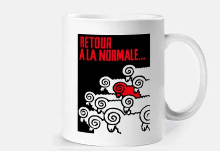 Mug retour à la normale