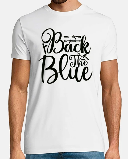 Tee-shirt retour le bleu