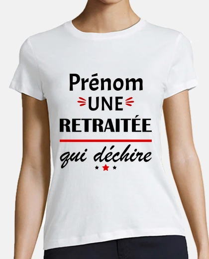 Retraitée qui déchire, cadeau retraite