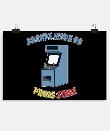 Poster retro arcade video game retro games gif