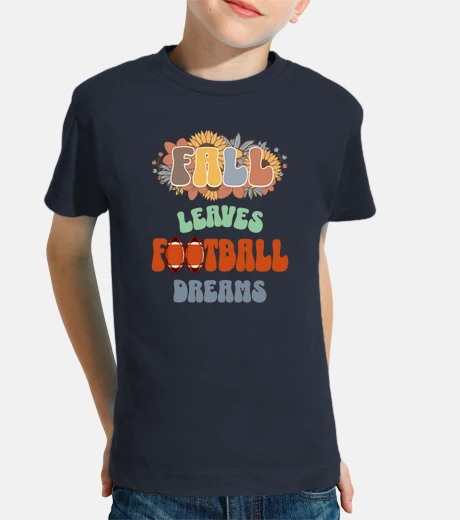 Ropa retro autumn football floral design