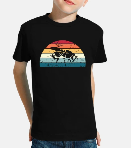 Kids Retro Beekeeping Sunset Vintage Bee