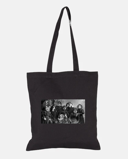 Bolsa Retro dog family