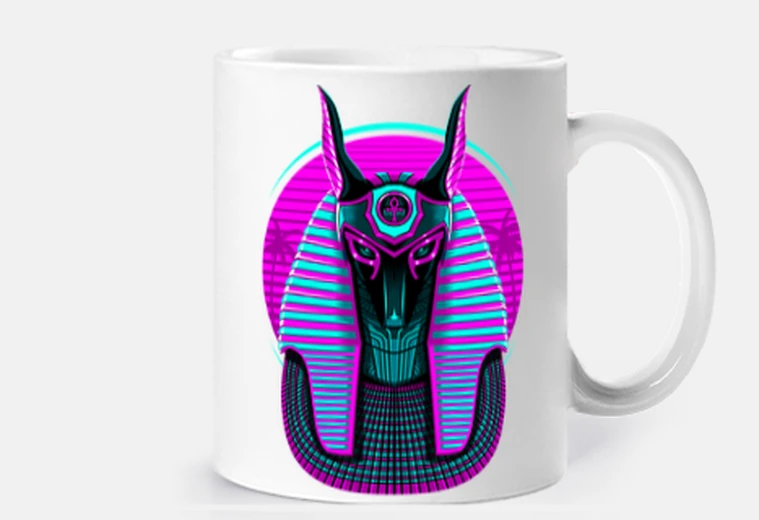 Taza Retro egyptian