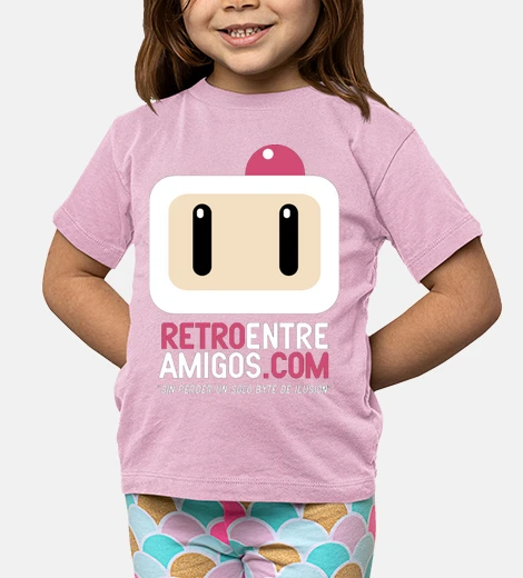 Retro entre Amigos niña