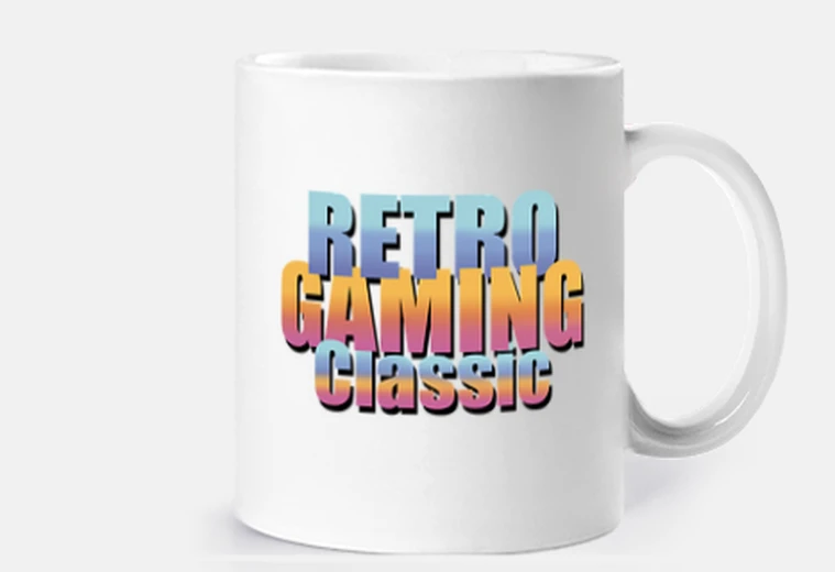 Cup retro gaming classic