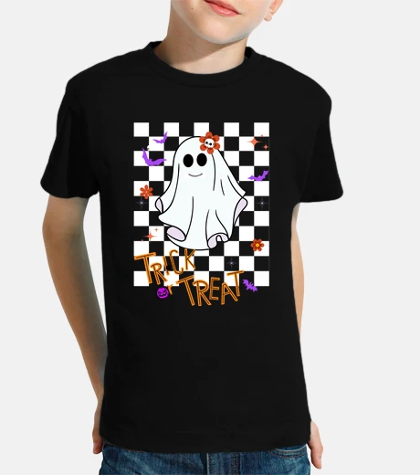 Children's retro ghost trick or treat