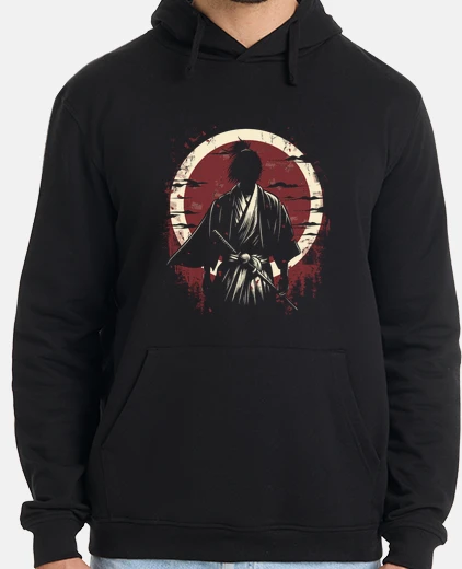 Sudadera retro japan samurai