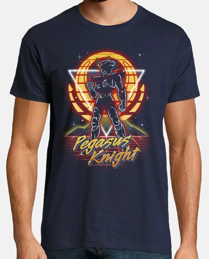 T-shirt retro pegasus knight