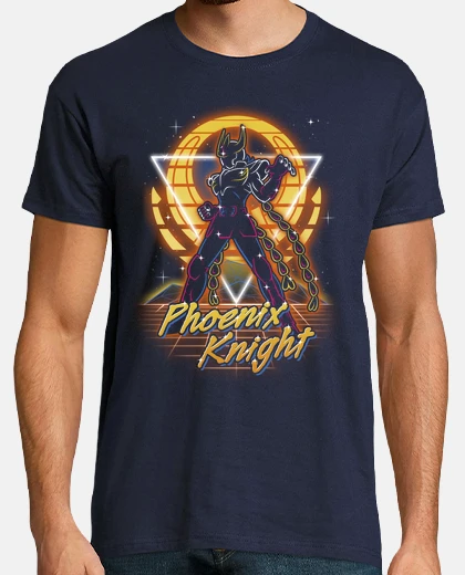 T-shirt retro phoenix knight
