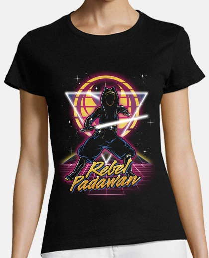 T-shirt retro rebel padawan