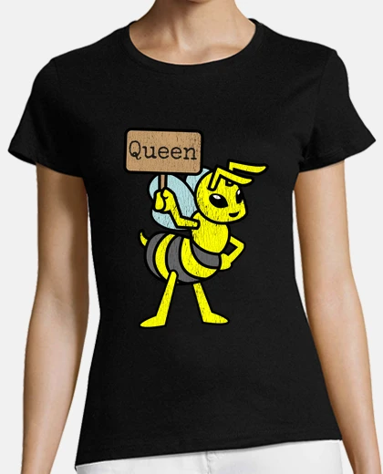 Tee-shirt rétro reine des abeilles vintage graphique la gentillesse drôles prof
