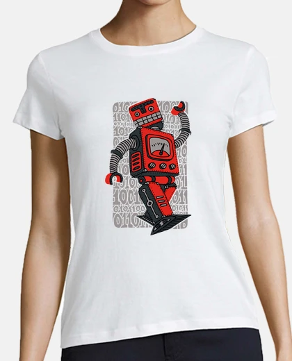 T-shirt retro robot