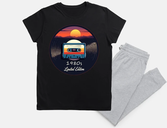 Pyjama Retro Vintage 1980s Limited Edition