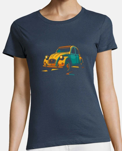 Tee-shirt Retro-vintage 2 chevaux 2cv