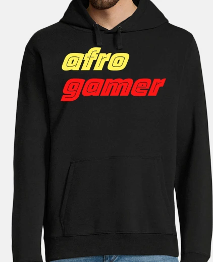 Hoodie retro vintage afro gamer
