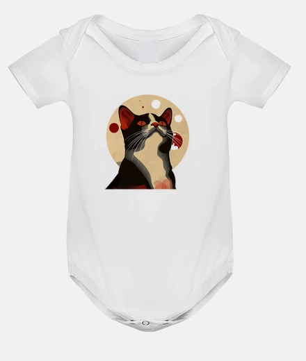 Kids Retro Vintage Kitten Lover Japanese Art