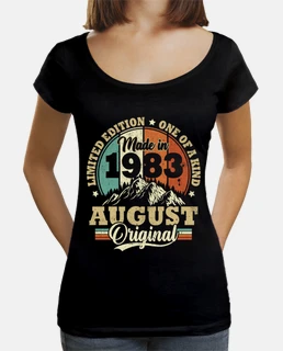 retro august 1983 birthday present