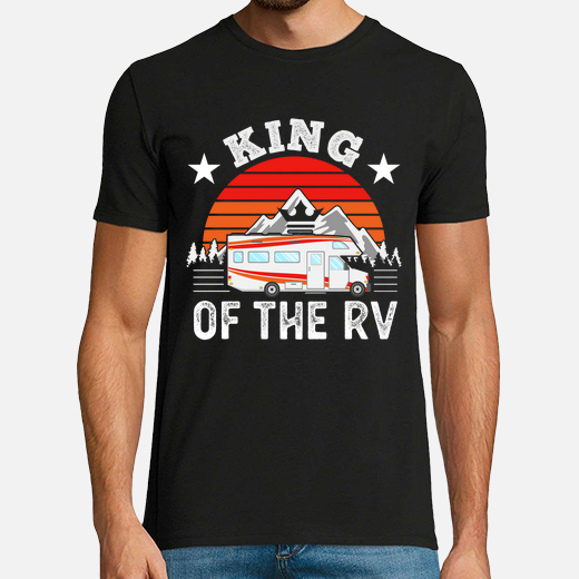 retro king of the rv gift for husband