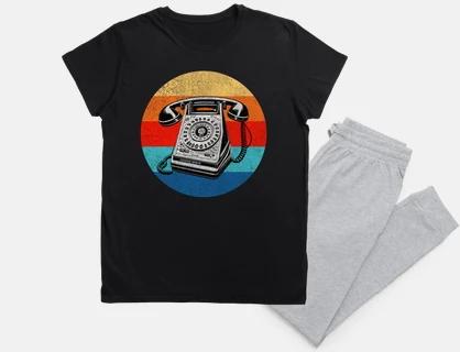 Retro style rotary phone
