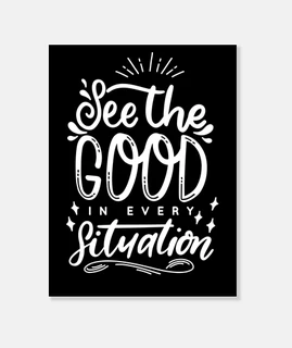 Retro Vintage Mensaje Motivación Optimismo Quote