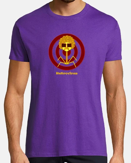 Camiseta retrovirus