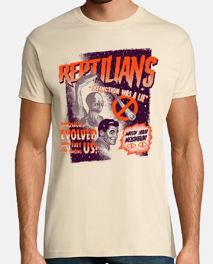 T-shirt rettili