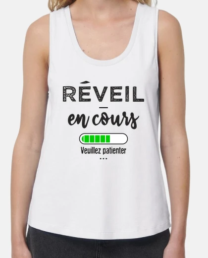Tee-shirt Réveil en cours veuillez patienter