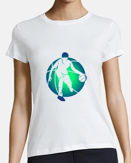 reverse silhouette sport basketball art