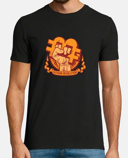 Tee-shirt révolution numérique Bitcoin